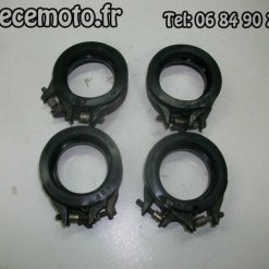 1072-Pipes d'amissions avec colliers (les 4) YAMAHA R1 RN014