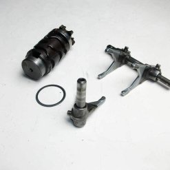 1451a-Fourchette et barillet de séléction Yamaha 125 YZ