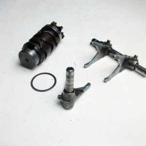 1451a-Fourchette et barillet de séléction Yamaha 125 YZ