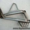 698-Platine repose pied passager gauche HONDA NX 650 Dominator